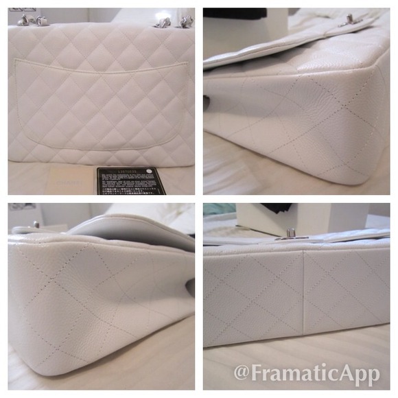 SOLD CHANEL Classic Jumbo Single Flap Bag Caviar - Picture 2 of 4