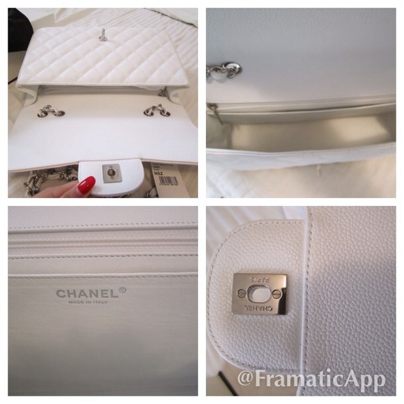 SOLD CHANEL Classic Jumbo Single Flap Bag Caviar - Picture 3 of 4