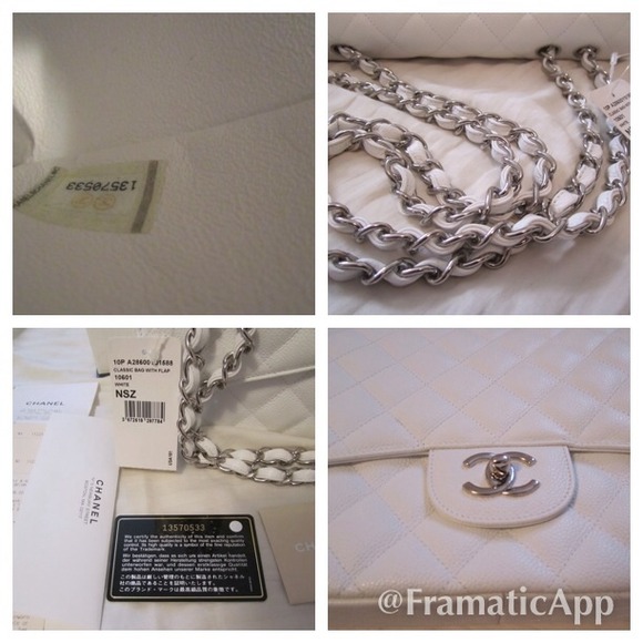 SOLD CHANEL Classic Jumbo Single Flap Bag Caviar - Picture 4 of 4