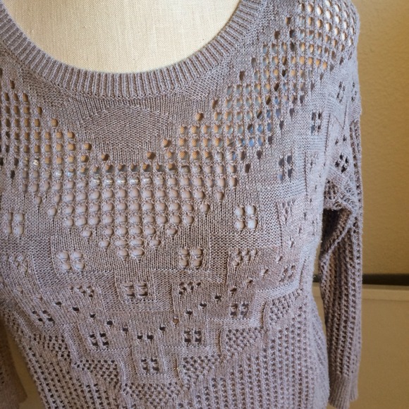 ❌Bundled❌ Knitted Tan Sweater - Picture 2 of 3