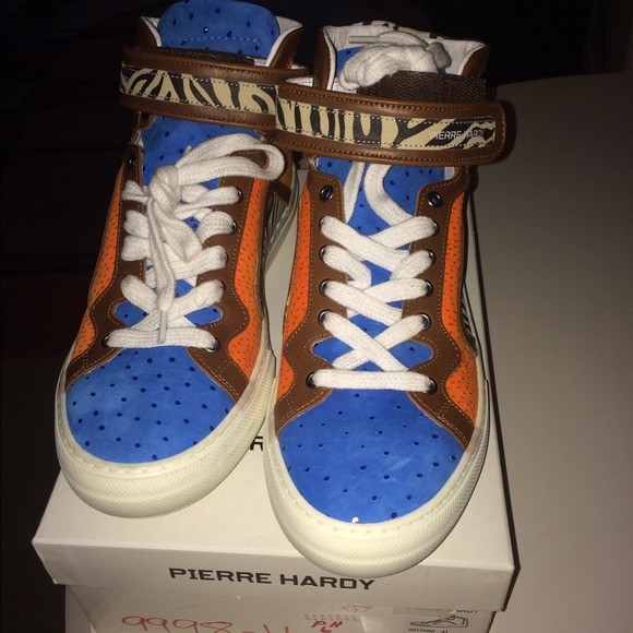 Pierre Hardy zebra sneakers