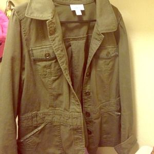 Dark gray/army green jacket