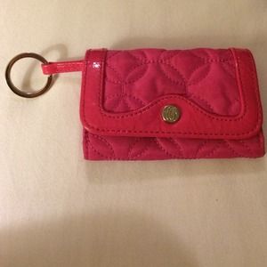 VERA BRADLEY wallet CAN ATTACH TO KEYS