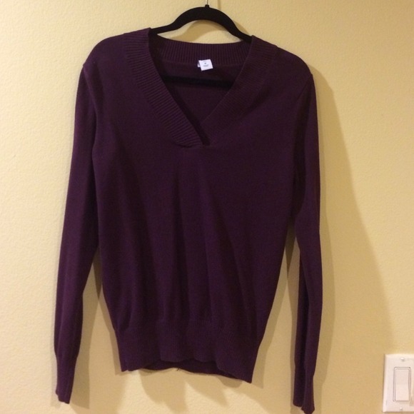 Purple sweater