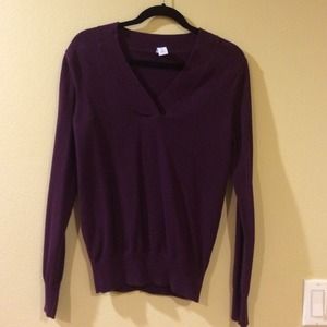 Purple sweater