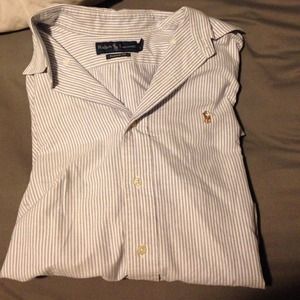 Men's polo button up