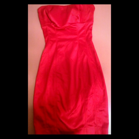 Dazzling Red Bebe Dress