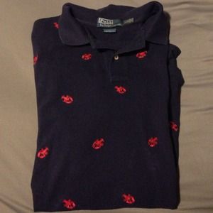 Men's polo lobster shirt