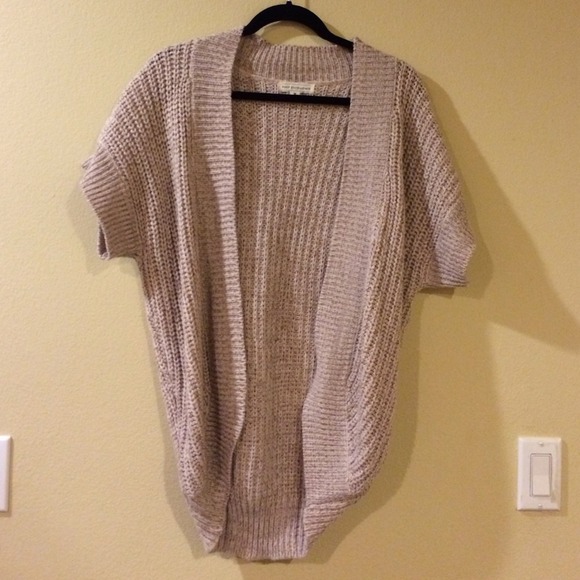 Oatmeal knit cardigan