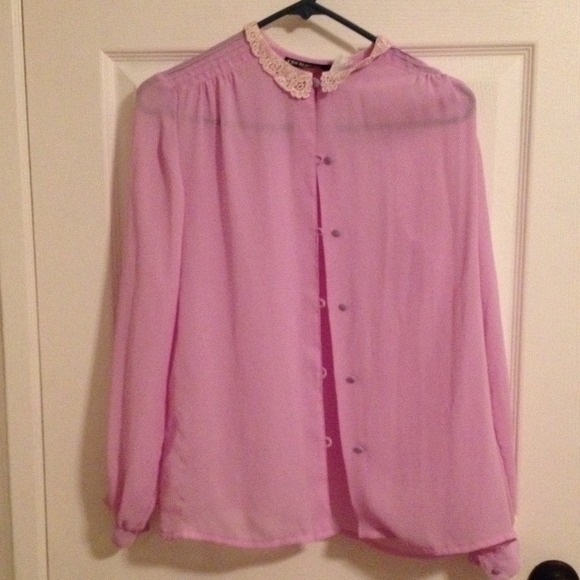 Lavender pink  blouse