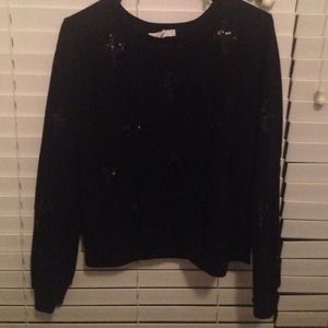 Forever21 cross sweater