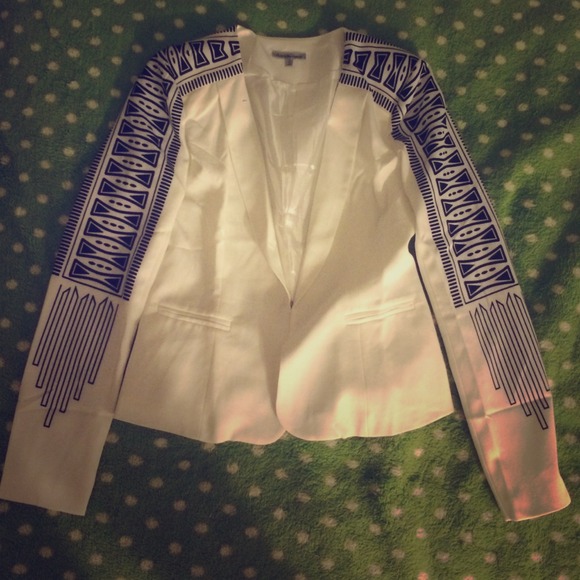 Tribal Print Blazer