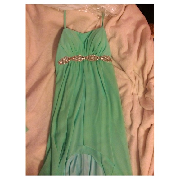 High-low formal dress