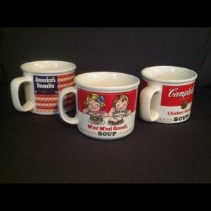 Collectibles Vintage Campbell Soup Mugs