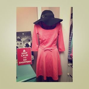 Adorable Lauren Conrad Coral Dress, NWT.