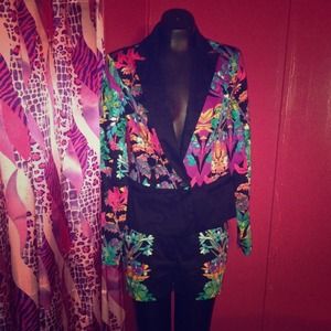 Short and blazer set