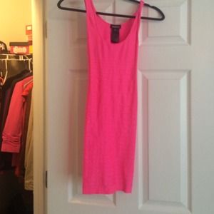 Pink BeBe Bodycon Dress