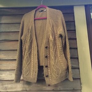 Urbanoutfitters BDG fisherman cable knit cardigan