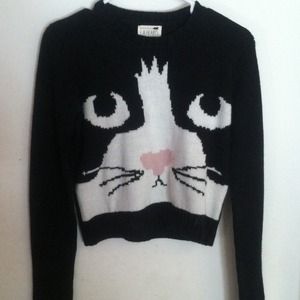 Cat sweater.