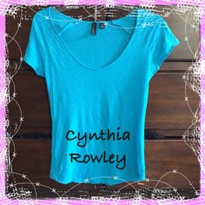 Cynthia Rowley Scoop Neck top