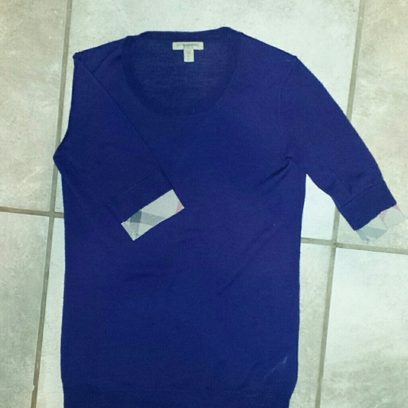 SOLD Burberry Nova Check lightweight sweater