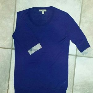 SOLD Burberry Nova Check lightweight sweater