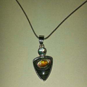 Necklace and charm .925