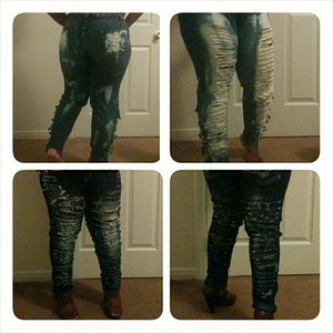 Customized jeans place your order