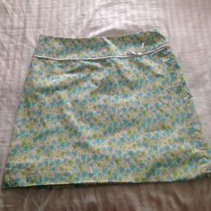 Spring flower Lilly Pulitzer size 4 mini skirt