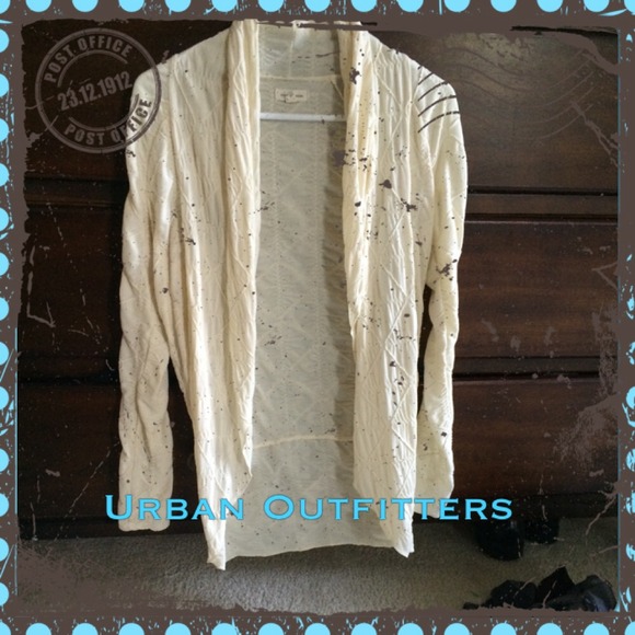 Urban Outfitters Long Sleeve Open Sweater