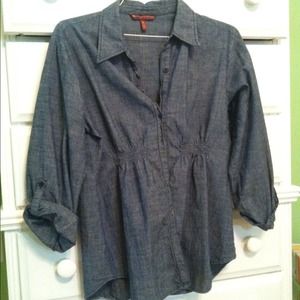Chambray button up
