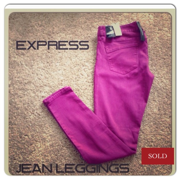 Express Denim - Sold eBay ❗️REDUCED❗️Express jean leggings