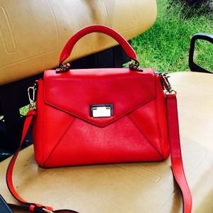 Rare Kate Spade Terrace Drive Tote SOLID RED