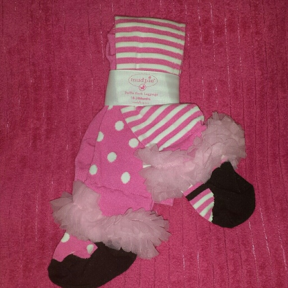 Nwt mudpie mismatch tights 18-24m