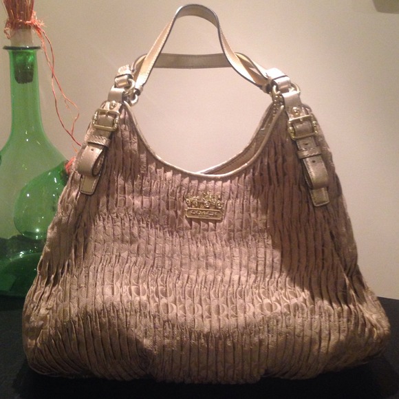 Coach Handbags - Gold coach purse