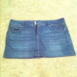 American Eagle jean skirt