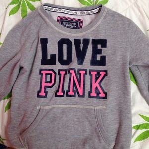 🚫💟SOLD💟🚫Victoria's Secret Pink Grey Pullover