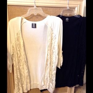 2 Nordstrom sweaters! Cream & black.