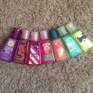 bundle of 7 bbw pocketbac gels