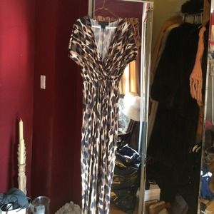 Cheetah print jumpsuit