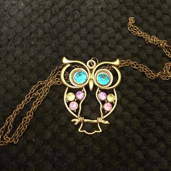 Owl necklace pendent