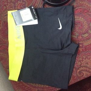 Nike pro spandex shorts