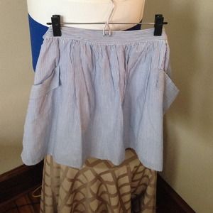 Super cute seersucker skirt