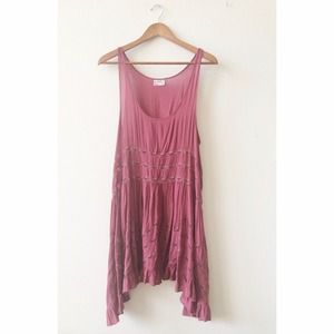 SOLD Free People Voile & Lace Trapeze Slip