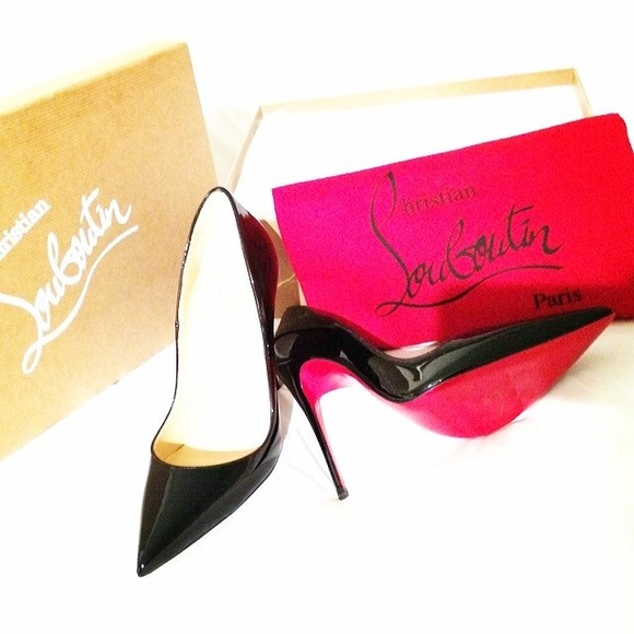 Christian Louboutin So Kate 120mm Black Patent