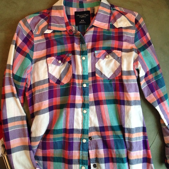 American Eagle Plaid Shirt