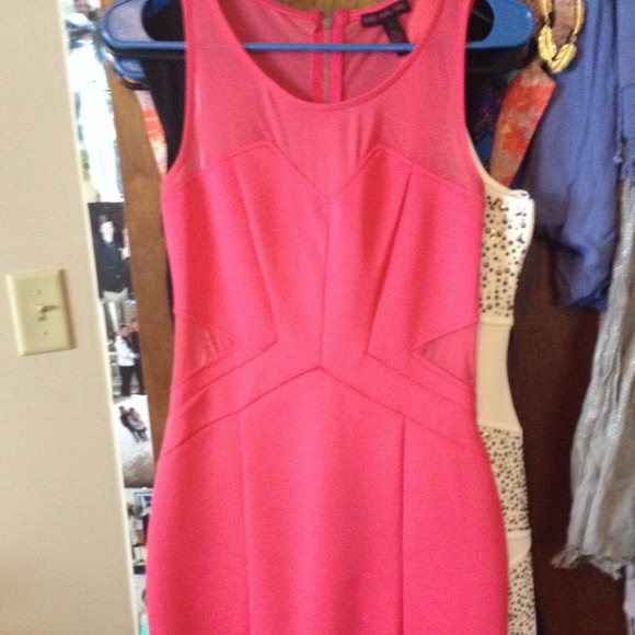 Hot pink dress,short, perfect for homecoming - Picture 1 of 3
