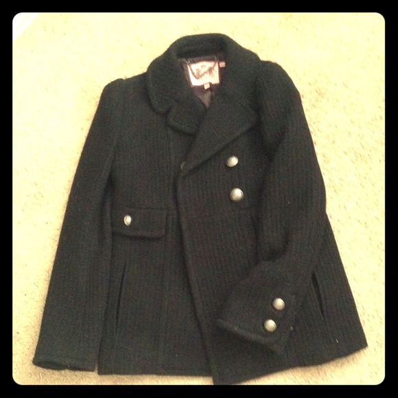 Juicy Couture double-breasted peacoat
