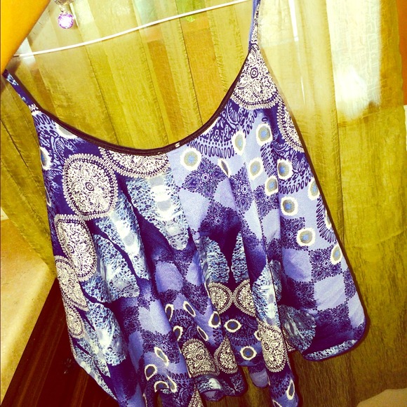 ⛔️BUNDLED **TANK FLOWY SHORT TOP (not crop)