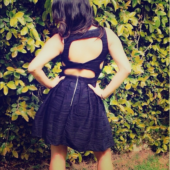 Black Skater Dress
